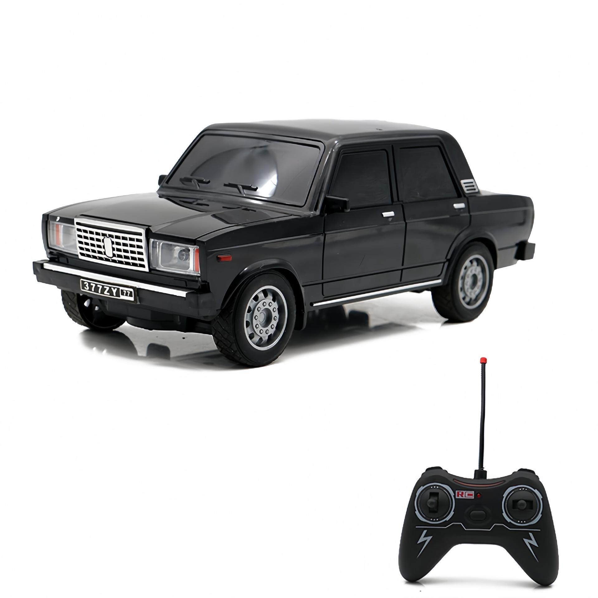 1: 12 Four way Remote Control Car with Lighting Simulation Lada Sedan Russian Car Model Children Christmas Toy Dragon Gift
1: 12 Four way Remote Control Car with Lighting Simulation Lada Sedan Russian Car Model Children Christmas Toy Dragon Gift