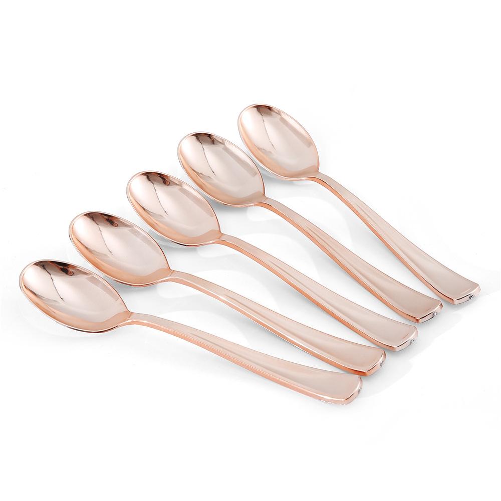 Disposable Knife Fork Spoon Cutlery Set Rose Gold Disposable Tableware Birthday Party Decorations Wedding Baby Shower Supplies
Disposable Knife Fork Spoon Cutlery Set Rose Gold Disposable Tableware Birthday Party Decorations Wedding Baby Shower Supplies