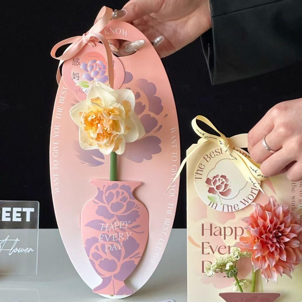 5PCS Handbag Single Flower Packaging Box Hand-Held Flower Paper Bag Mother s Day Style 4
5PCS Handbag Single Flower Packaging Box Hand-Held Flower Paper Bag Mother s Day Style 4