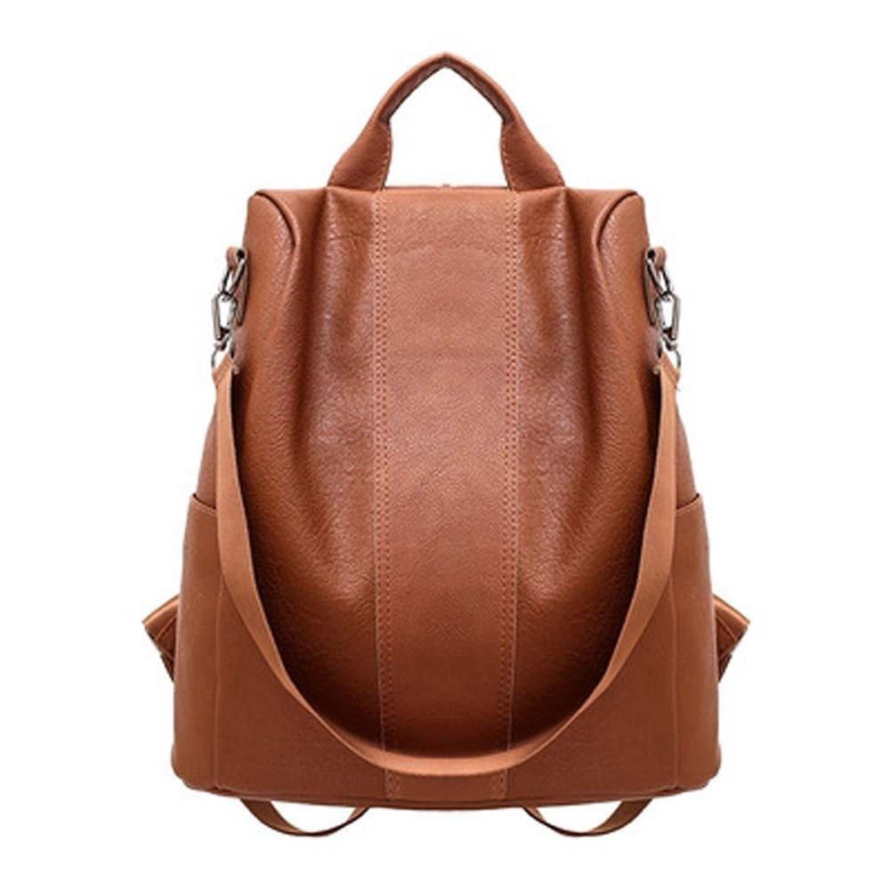 Elegant Soft PU Backpack Korean Style Solid Color Anti-theft Design Backpack Anti-splash Water Multi Pocket коричневый
Elegant Soft PU Backpack Korean Style Solid Color Anti-theft Design Backpack Anti-splash Water Multi Pocket коричневый