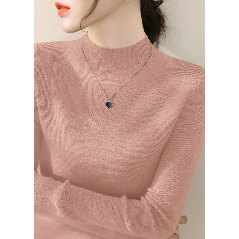 French Style Heaps Collar Wool Chic and Beautiful Bottoming Shirt
French Style Heaps Collar Wool Chic and Beautiful Bottoming Shirt