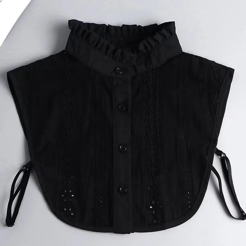 Women Lace Collar Pure Color Detachable Lapel Choker Necklace Shirt Fake False Collar Blouse Sweatshirt Vest Accessories чорний
Women Lace Collar Pure Color Detachable Lapel Choker Necklace Shirt Fake False Collar Blouse Sweatshirt Vest Accessories чорний