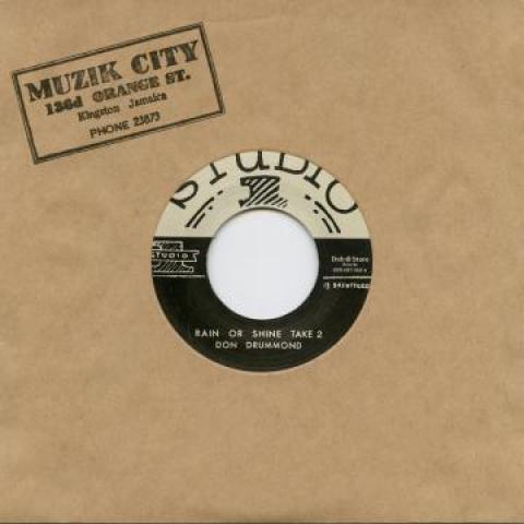 7inch Record DON DRUMMOND - Rain Or Shine Take 2 / Rain Or Shin DSRCS7009 Studio One/Dub 1965 Japan Reggae, Ska & Dub
7inch Record DON DRUMMOND - Rain Or Shine Take 2 / Rain Or Shin DSRCS7009 Studio One/Dub 1965 Japan Reggae, Ska & Dub