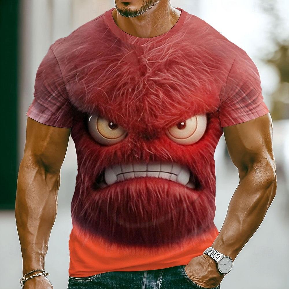 Men s Funny Emotes T Shirt Short Sleeve T shirt 3D Print Crew Neck Shirt Fashion Exaggerated Casual Daily Street Blue Red Light Purple XL
Men s Funny Emotes T Shirt Short Sleeve T shirt 3D Print Crew Neck Shirt Fashion Exaggerated Casual Daily Street Blue Red Light Purple XL