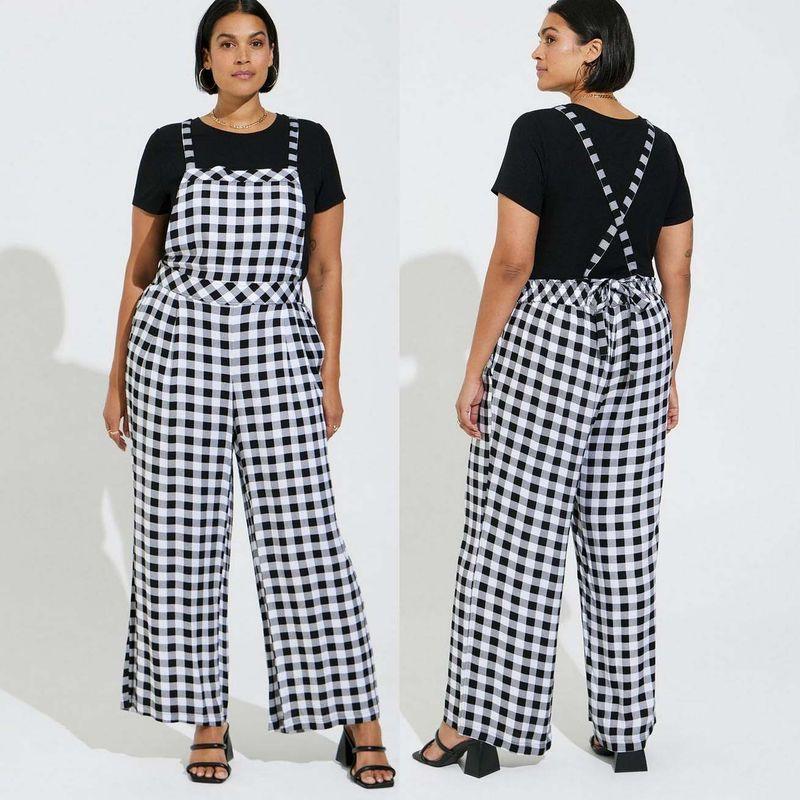 Женская одежда больших размеров Полная девушка Летние комбинезоны Повседневные брюки Свободные брюки с широкими штанинами Ретро Художественный горошек Уменьшающий возраст комбинезон Lattice-T-pants length-defective 2
Женская одежда больших размеров Полная девушка Летние комбинезоны Повседневные брюки Свободные брюки с широкими штанинами Ретро Художественный горошек Уменьшающий возраст комбинезон Lattice-T-pants length-defective 2