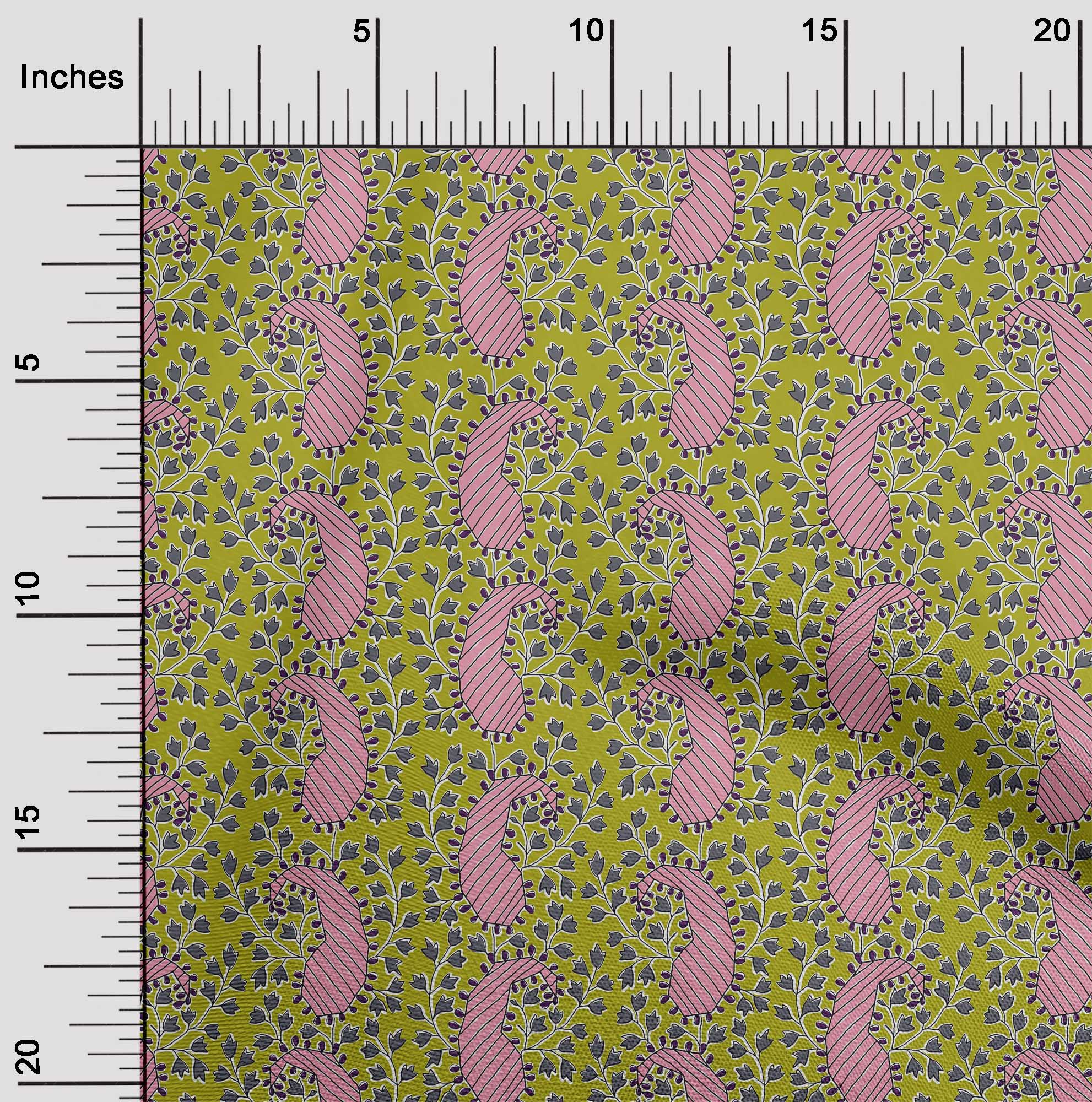 oneOone Cotton Flex Fabric Floral & Paisley Block Print Fabric BTY 40 Inch 42 Inch - Viscose Chiffon зелений
oneOone Cotton Flex Fabric Floral & Paisley Block Print Fabric BTY 40 Inch 42 Inch - Viscose Chiffon зелений