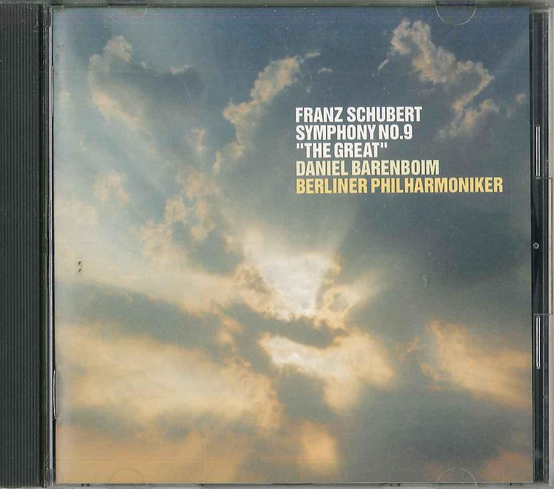 CD DANIEL BARENBOIM - Schubert Symphony No.9 The Great FCCC30591 SONY Japan Classical Used
CD DANIEL BARENBOIM - Schubert Symphony No.9 The Great FCCC30591 SONY Japan Classical Used