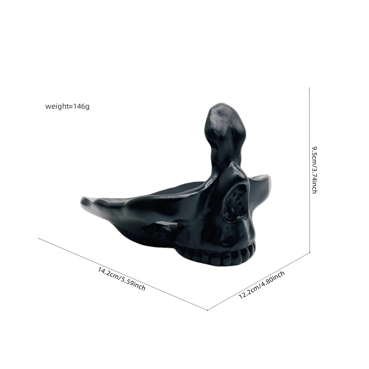 Mobile Phone Holder Creative Skull Glasses Storage Stand Jewelry Organizer Rack Art Home Decoration Resin Table Ornaments Gift чорний
Mobile Phone Holder Creative Skull Glasses Storage Stand Jewelry Organizer Rack Art Home Decoration Resin Table Ornaments Gift чорний