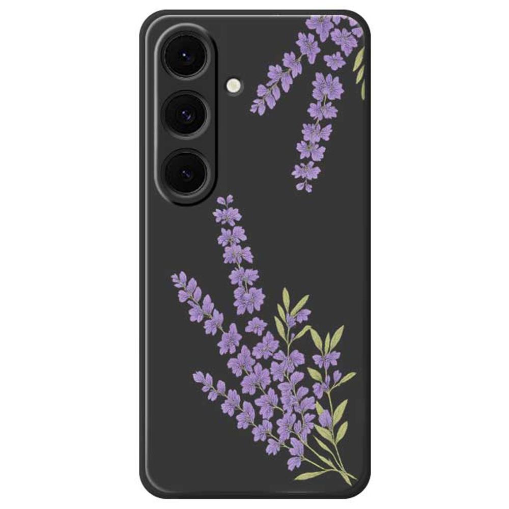For Samsung Galaxy S24 FE Case Lavender Pattern Printing Straight Edge TPU Phone Back Cover Black
For Samsung Galaxy S24 FE Case Lavender Pattern Printing Straight Edge TPU Phone Back Cover Black