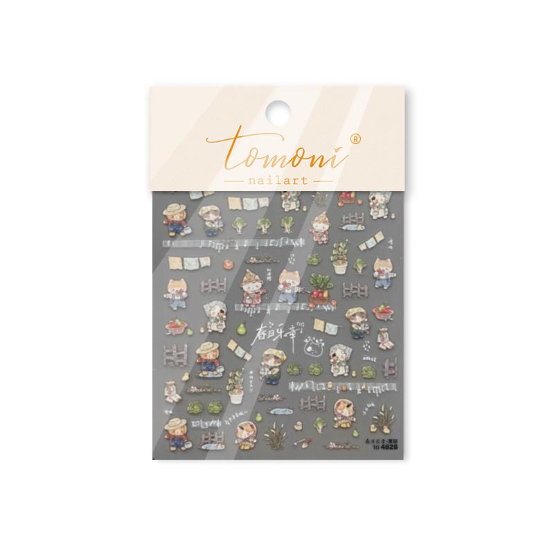Tomoni Nail Art Stickers: Thin & Durable Japanese Spring Rhapsody Jewelry for Kids
Tomoni Nail Art Stickers: Thin & Durable Japanese Spring Rhapsody Jewelry for Kids