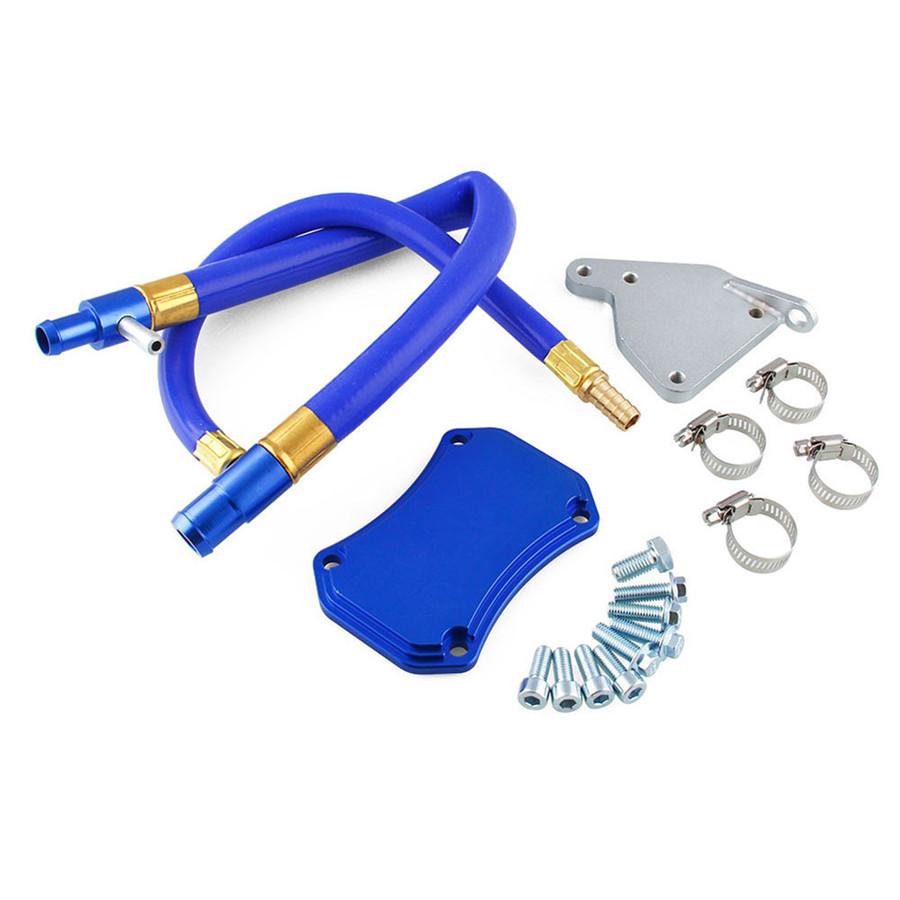 Automotive modified exhaust gas circulation pipe fittings EGR Valve Cooler Delete Kit 2011-15 Silverado Sierra 6.6L HD LML Duramax Diesel
Automotive modified exhaust gas circulation pipe fittings EGR Valve Cooler Delete Kit 2011-15 Silverado Sierra 6.6L HD LML Duramax Diesel