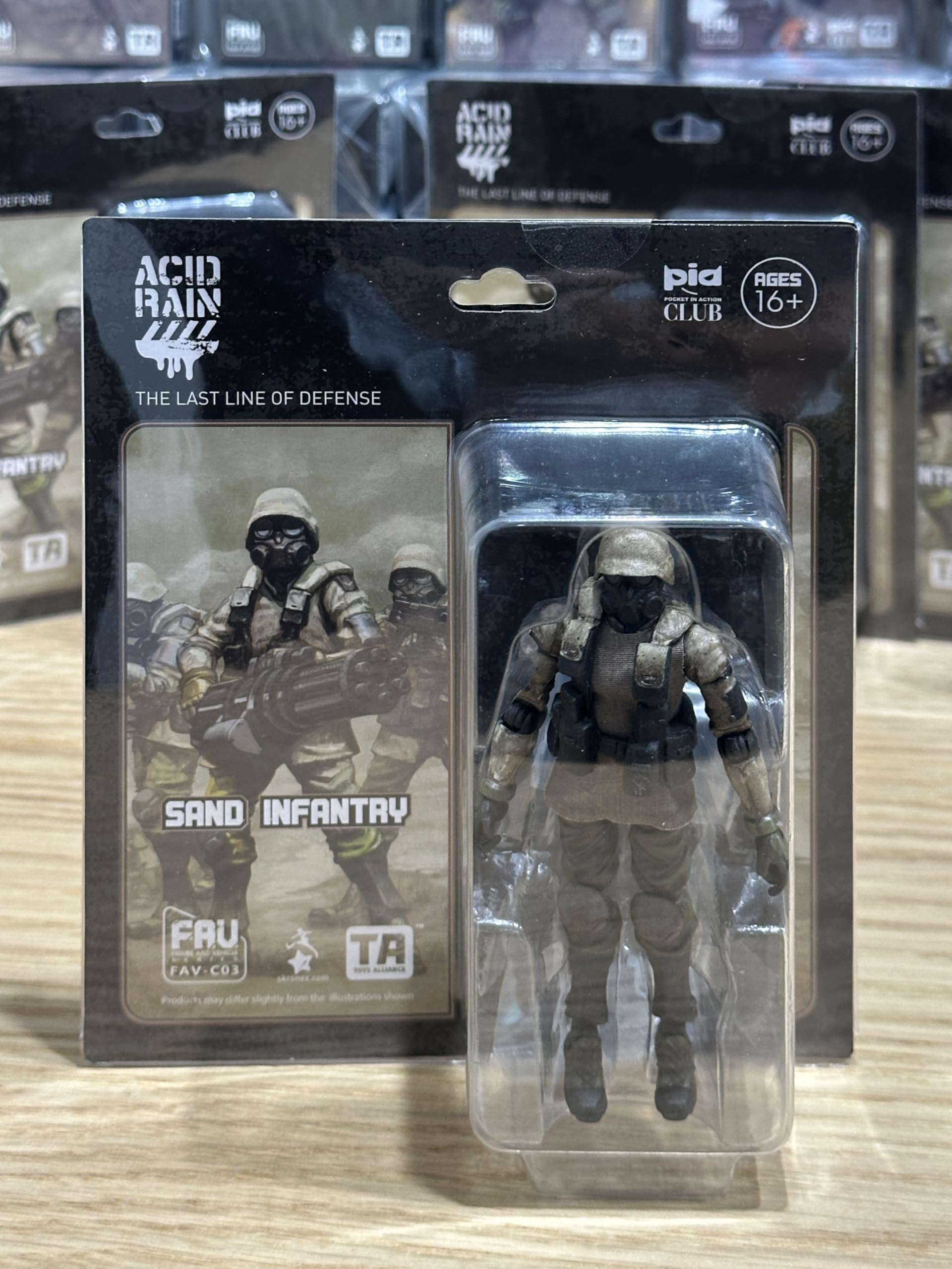 Acid Rain World FAV-C03 Sand Infantry 118 Scale Painted Articulated Military Figure (The Last Line of Defense) TOYS ALLIANCE
Acid Rain World FAV-C03 Sand Infantry 118 Scale Painted Articulated Military Figure (The Last Line of Defense) TOYS ALLIANCE