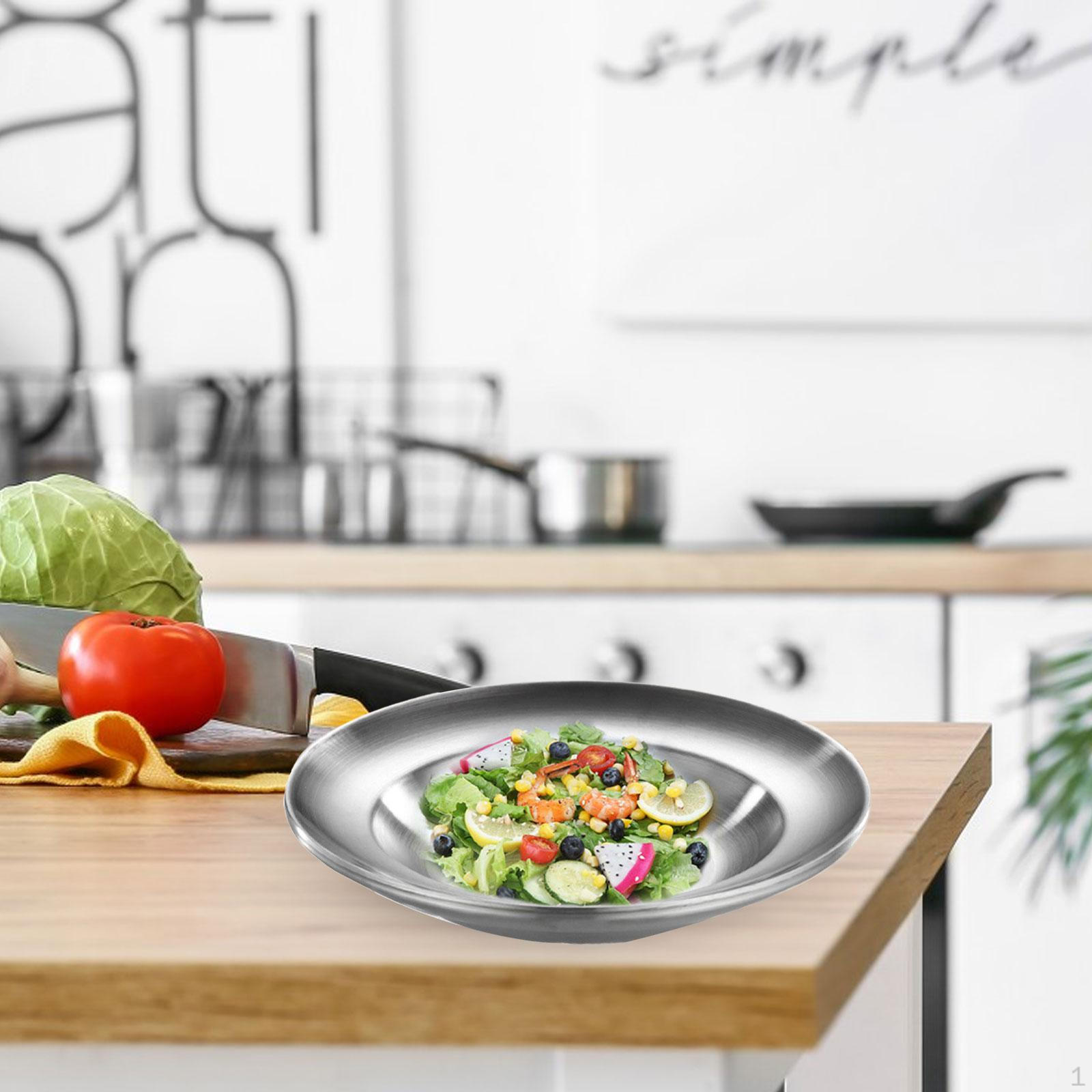 Обеденная тарелка, сервировочная посуда, многоцелевой портативный практичный поднос для десерта, двухслойный круглый 21cm
Обеденная тарелка, сервировочная посуда, многоцелевой портативный практичный поднос для десерта, двухслойный круглый 21cm