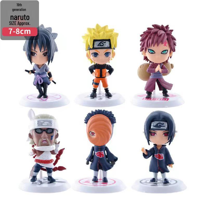 Модели фигурок ниндзя: Украшения для машины и торта 18-го и 19-го поколения в Q-версии (6 типов)
Модели фигурок ниндзя: Украшения для машины и торта 18-го и 19-го поколения в Q-версии (6 типов)