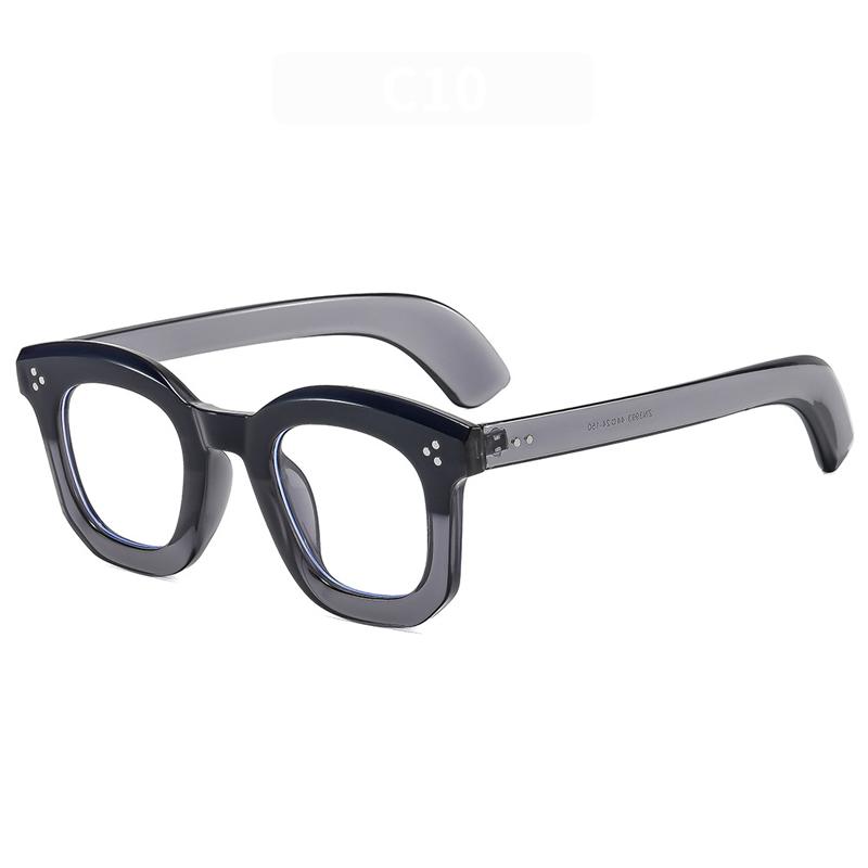 SO&EI Vintage Small Square Candy Color Sunglasses Women Fashion Shades UV400 Men Clear Lens Rivets Frame As the picture
SO&EI Vintage Small Square Candy Color Sunglasses Women Fashion Shades UV400 Men Clear Lens Rivets Frame As the picture