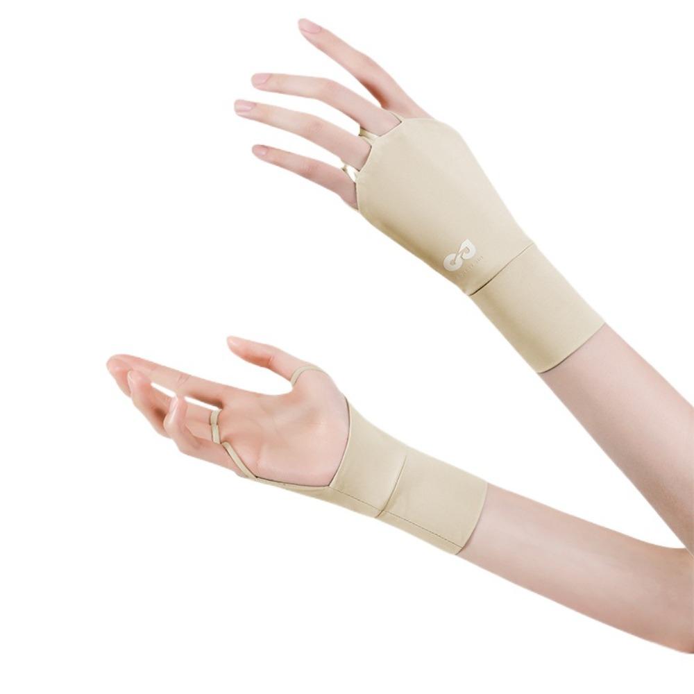 Elastic Half Finger Golf Gloves Thin Solid Color Sunscreen Gloves Protect Wrist Wristband Anti-UV Ice Silk Mittens Driving
Elastic Half Finger Golf Gloves Thin Solid Color Sunscreen Gloves Protect Wrist Wristband Anti-UV Ice Silk Mittens Driving