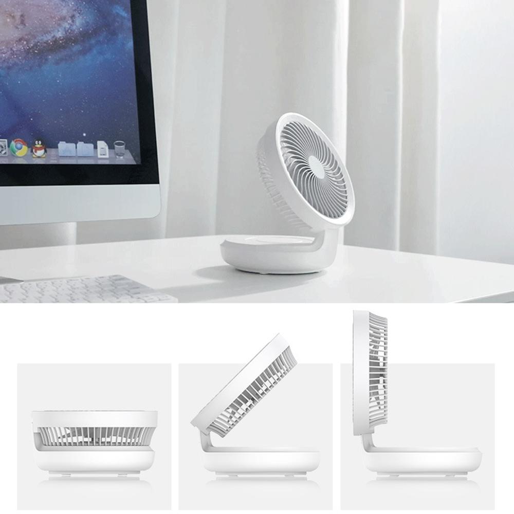 EDON E808 Portable Desktop Wall Mount ABS Fan Cooler Foldable Rechargeable Summer Cooling Fan White
EDON E808 Portable Desktop Wall Mount ABS Fan Cooler Foldable Rechargeable Summer Cooling Fan White