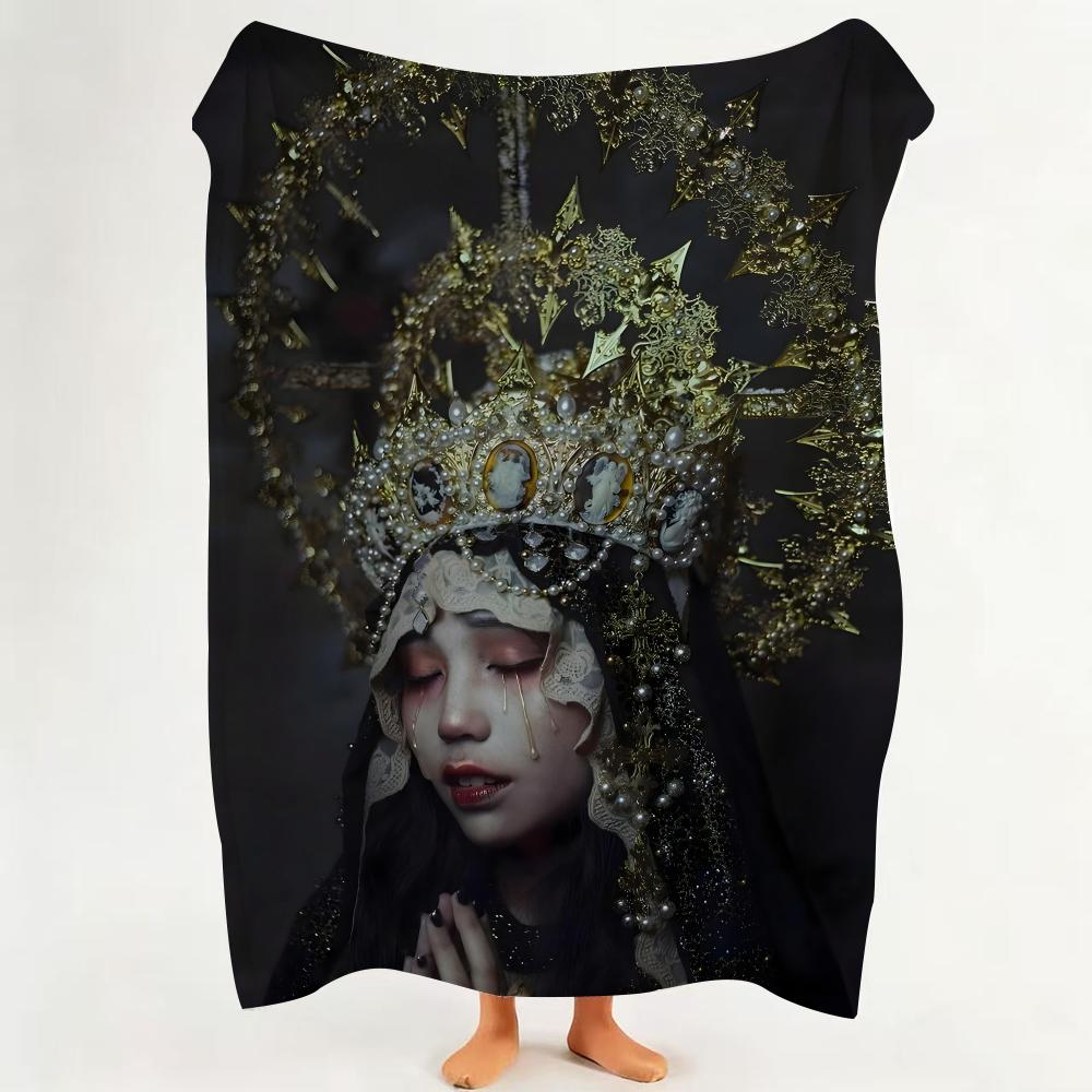 Horror W Weeping N Nun Throw Flannel Throw Blanket Suitable for Sofa Living Room Bedroom 75cmx90cm
Horror W Weeping N Nun Throw Flannel Throw Blanket Suitable for Sofa Living Room Bedroom 75cmx90cm