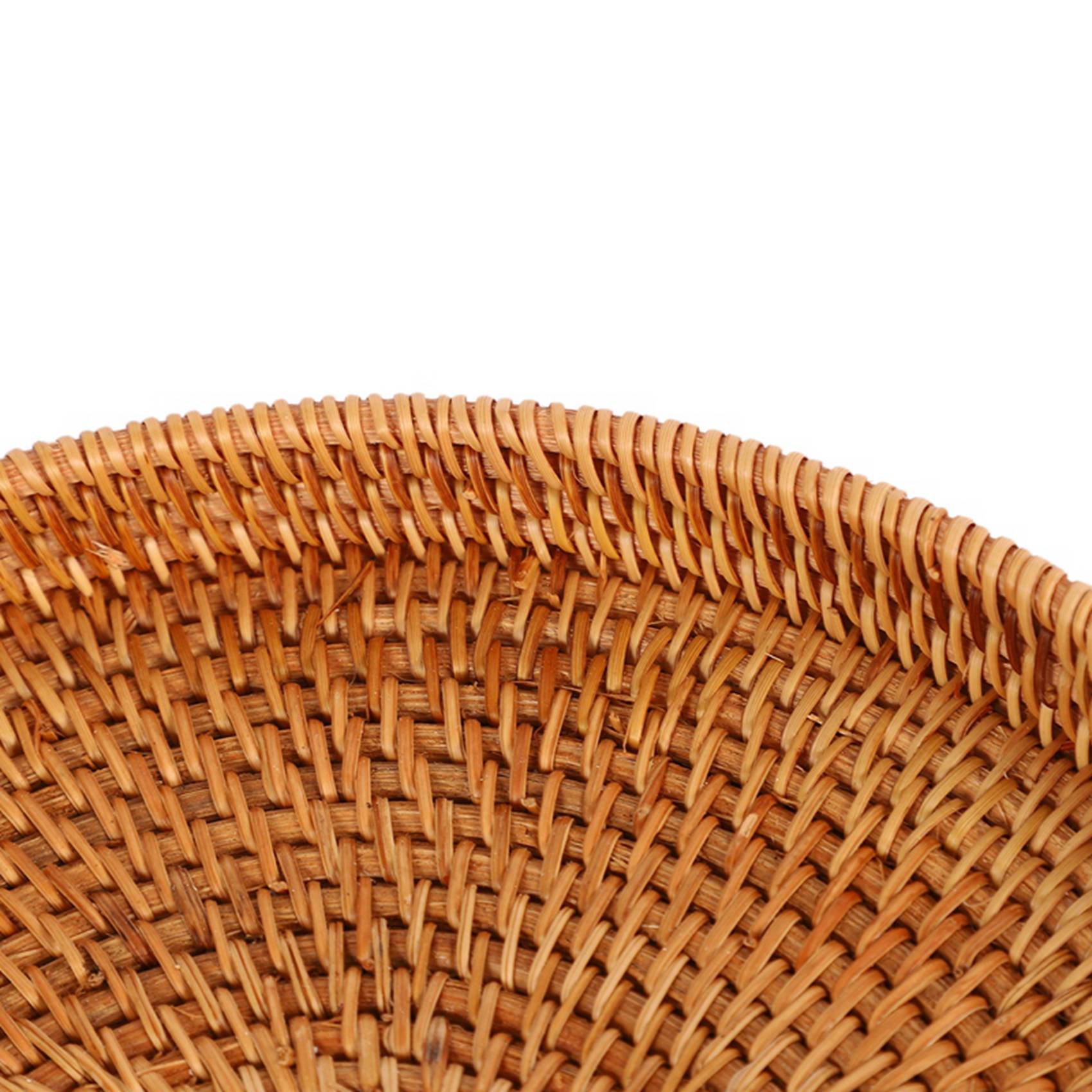ABWR-2X Rattan Storage Tray, Round Basket With Handle, Hand-Woven, Rattan Tray Wicker Basket L
ABWR-2X Rattan Storage Tray, Round Basket With Handle, Hand-Woven, Rattan Tray Wicker Basket L