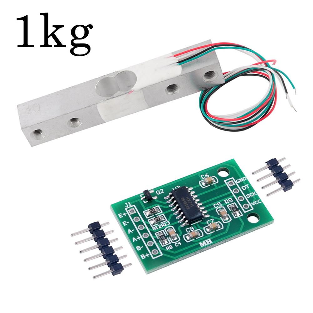 Load Cell Weight Sensor 1KG 2KG 3KG 5KG 10KG 20KG HX711 AD Module Aluminum Alloy Weighing Pressure Sensor Electronic Scale 1kg
Load Cell Weight Sensor 1KG 2KG 3KG 5KG 10KG 20KG HX711 AD Module Aluminum Alloy Weighing Pressure Sensor Electronic Scale 1kg