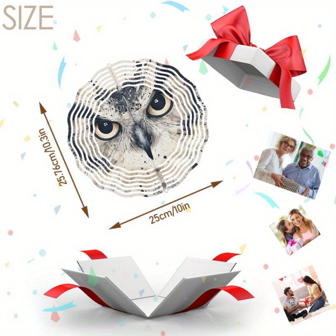 Сова Флюгер Подвесной Металлический Садовый Декор Уличная Кинетическая Ветровая Скульптура для Двора Патио Художественное Украшение Не Требуется Электричество
Сова Флюгер Подвесной Металлический Садовый Декор Уличная Кинетическая Ветровая Скульптура для Двора Патио Художественное Украшение Не Требуется Электричество