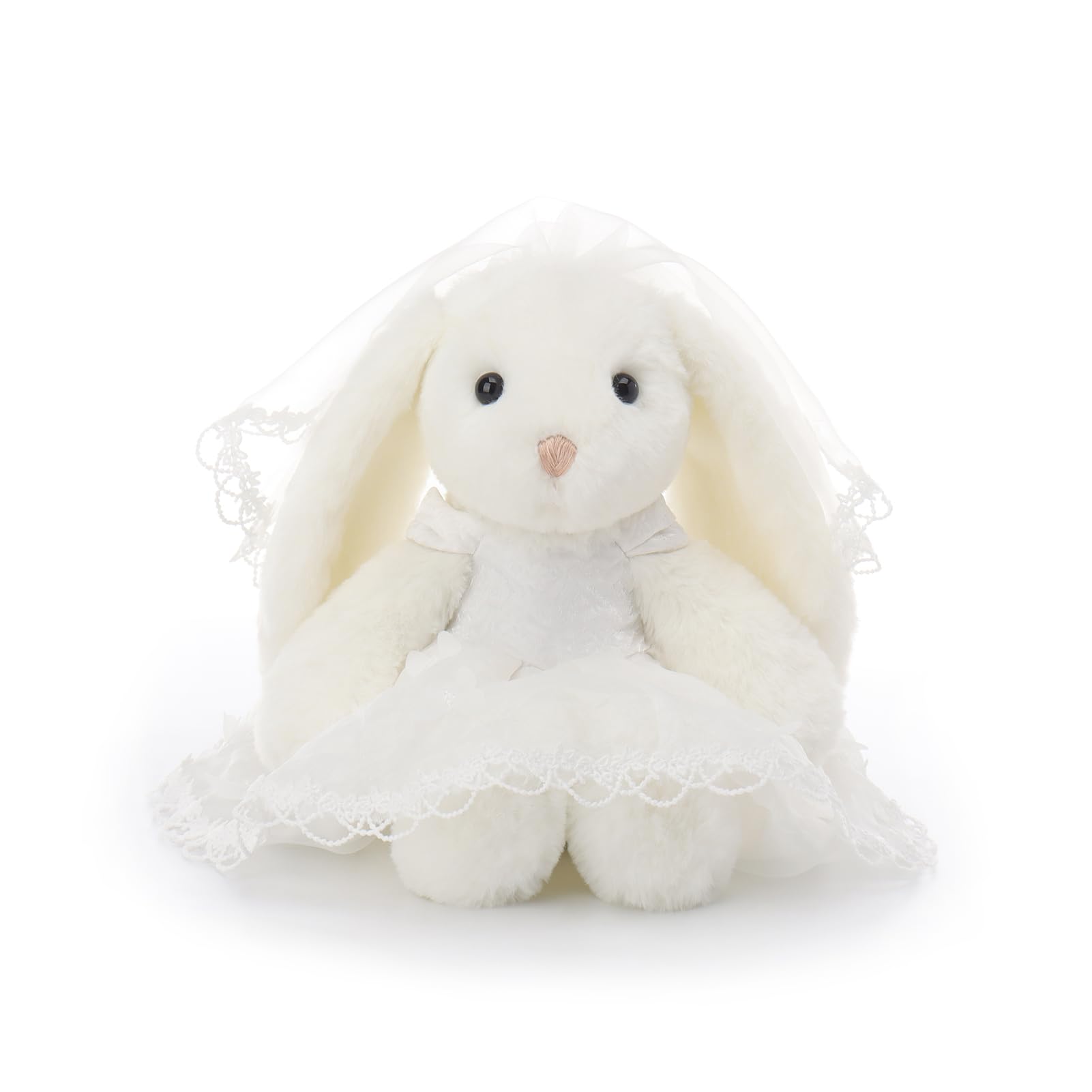 Apricot Lamb Bride Bunny Plush Toy for Soft and Fluffy Bride Bunny for Girls and 22cm Kids, Cute, Boys, білий
Apricot Lamb Bride Bunny Plush Toy for Soft and Fluffy Bride Bunny for Girls and 22cm Kids, Cute, Boys, білий