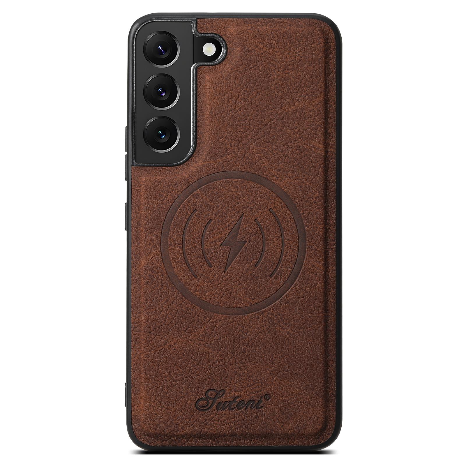 SUTENI H16 For Samsung Galaxy S22 5G Magnetic Detachable Cell Phone Cases PU+TPU Bump Proof Cover Brown
SUTENI H16 For Samsung Galaxy S22 5G Magnetic Detachable Cell Phone Cases PU+TPU Bump Proof Cover Brown
