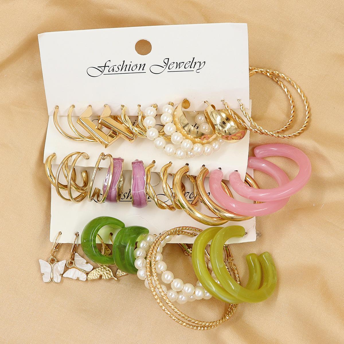 15 пар набору металевих кручених сережок Багатопарні комбіновані креативні вінтажні прості сережки Геометричні сережки D
15 пар набору металевих кручених сережок Багатопарні комбіновані креативні вінтажні прості сережки Геометричні сережки D