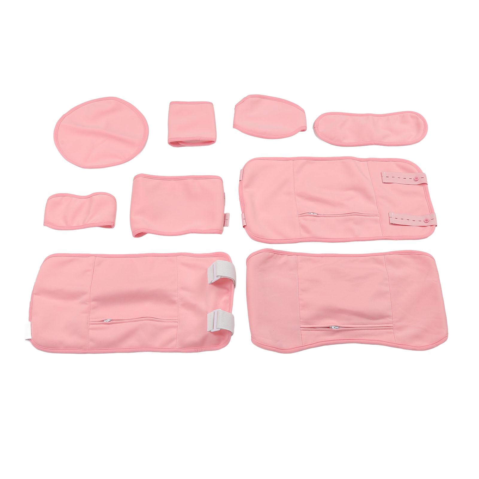 9PCS Castor Oil Pack Set Reusable Adjustable Castor Oil Compress Wrap Kit Soft Fabric Sleep Aid Tool for Insomnia
9PCS Castor Oil Pack Set Reusable Adjustable Castor Oil Compress Wrap Kit Soft Fabric Sleep Aid Tool for Insomnia
