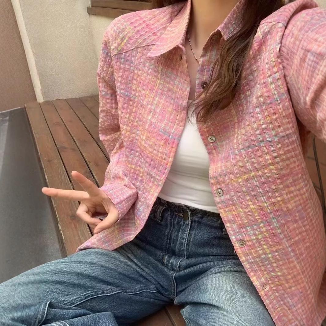 Plaid Long-Sleeve Shirt: 2025 Japanese Hong Kong Style, Loose Fit for Men, Trendy & Versatile Casual Jacket for Spring & Autumn. XL
Plaid Long-Sleeve Shirt: 2025 Japanese Hong Kong Style, Loose Fit for Men, Trendy & Versatile Casual Jacket for Spring & Autumn. XL