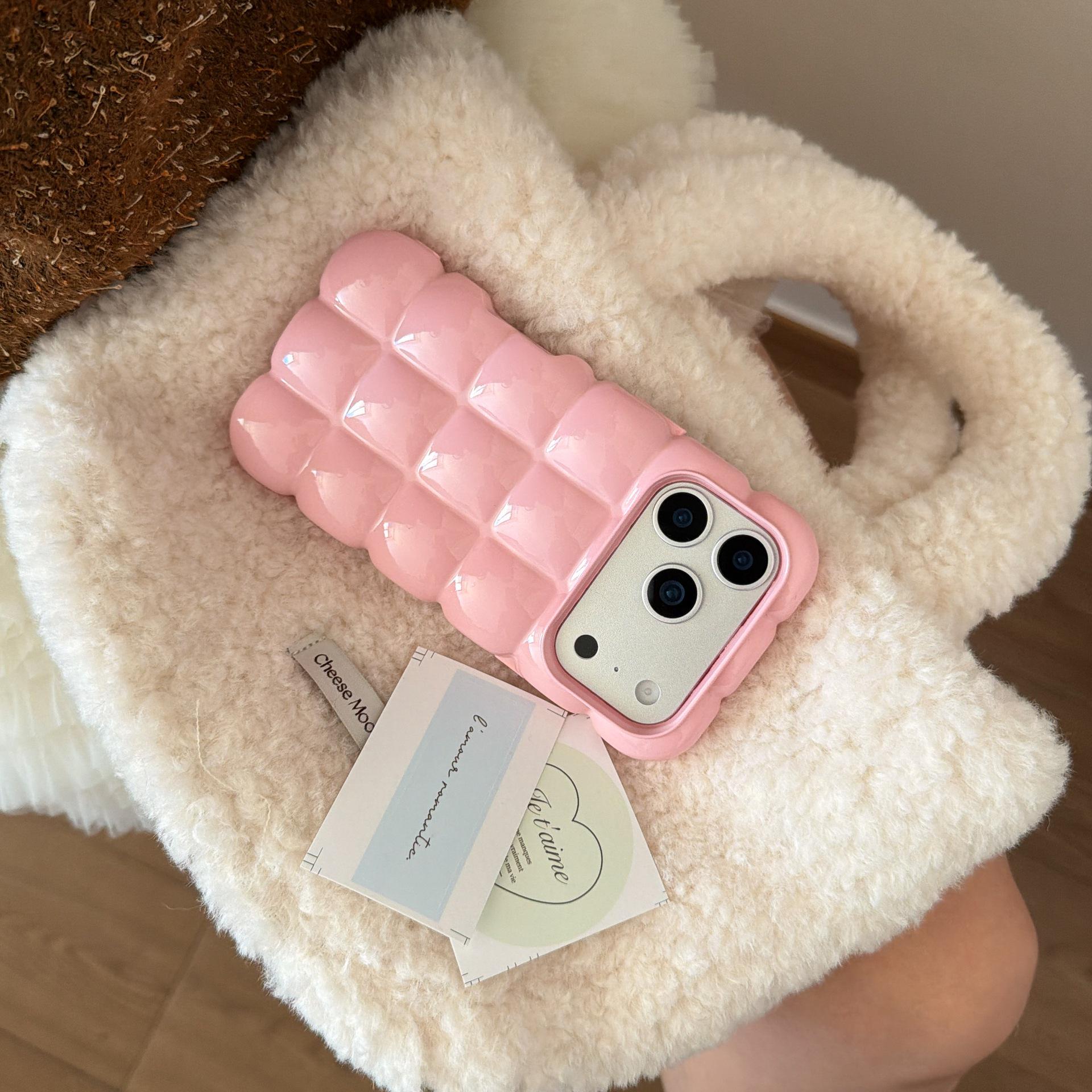 Niche Ins Electroplated Solid Color Bubble Case for iPhone 16, Apple 17 Pro Max, New 14/15 12
Niche Ins Electroplated Solid Color Bubble Case for iPhone 16, Apple 17 Pro Max, New 14/15 12