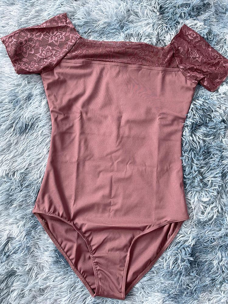 Adult Ballet Dance Costume Lace Short Sleeve Gymnastics Training Set Extra Extra Large кофейный
Adult Ballet Dance Costume Lace Short Sleeve Gymnastics Training Set Extra Extra Large кофейный