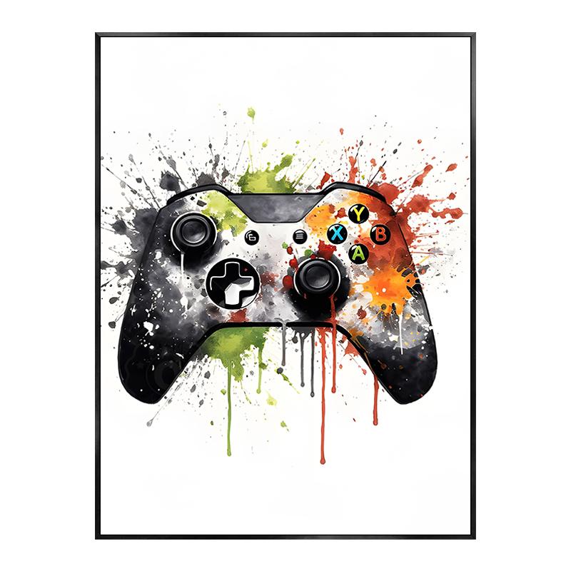 Граффити Игровой контроллер Наушники Плакаты Печать Геймер Холст Картина Картины Мальчик Спальня Игровая комната Настенное искусство Домашнее украшение 30x40cm No Framed
Граффити Игровой контроллер Наушники Плакаты Печать Геймер Холст Картина Картины Мальчик Спальня Игровая комната Настенное искусство Домашнее украшение 30x40cm No Framed