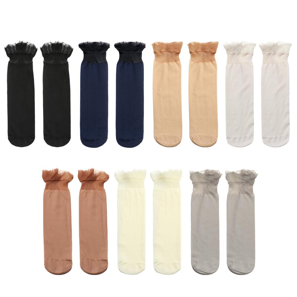 Summer Elastic Crystal Ultrathin Socks Lace Solid Sock Transparent Mesh Glass Silk Socks
Summer Elastic Crystal Ultrathin Socks Lace Solid Sock Transparent Mesh Glass Silk Socks