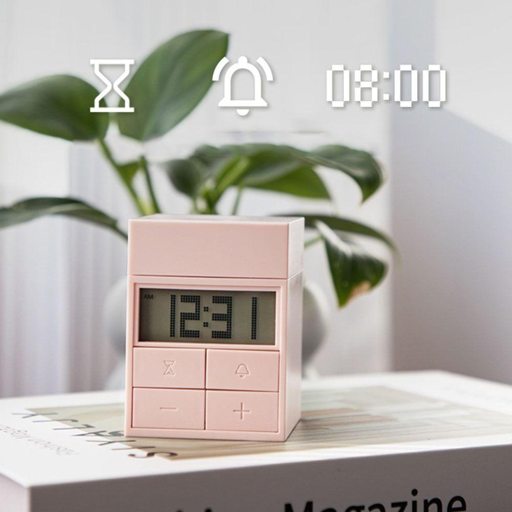 LCD Digital Rotation Timer Time Manager Electronic Timing Fashionable Desktop Alarm Clock School розовый
LCD Digital Rotation Timer Time Manager Electronic Timing Fashionable Desktop Alarm Clock School розовый