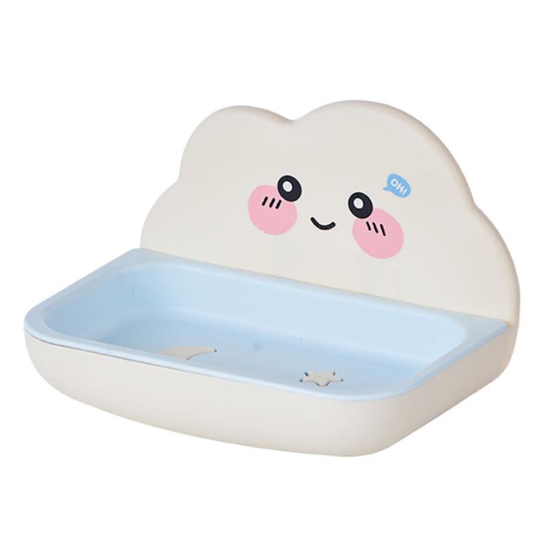 Креативная мыльница в форме облаков, дренажная, нескользящая, настенная, аксессуары для ванной комнаты, милая мыльница для дома, для ванной синий
Креативная мыльница в форме облаков, дренажная, нескользящая, настенная, аксессуары для ванной комнаты, милая мыльница для дома, для ванной синий