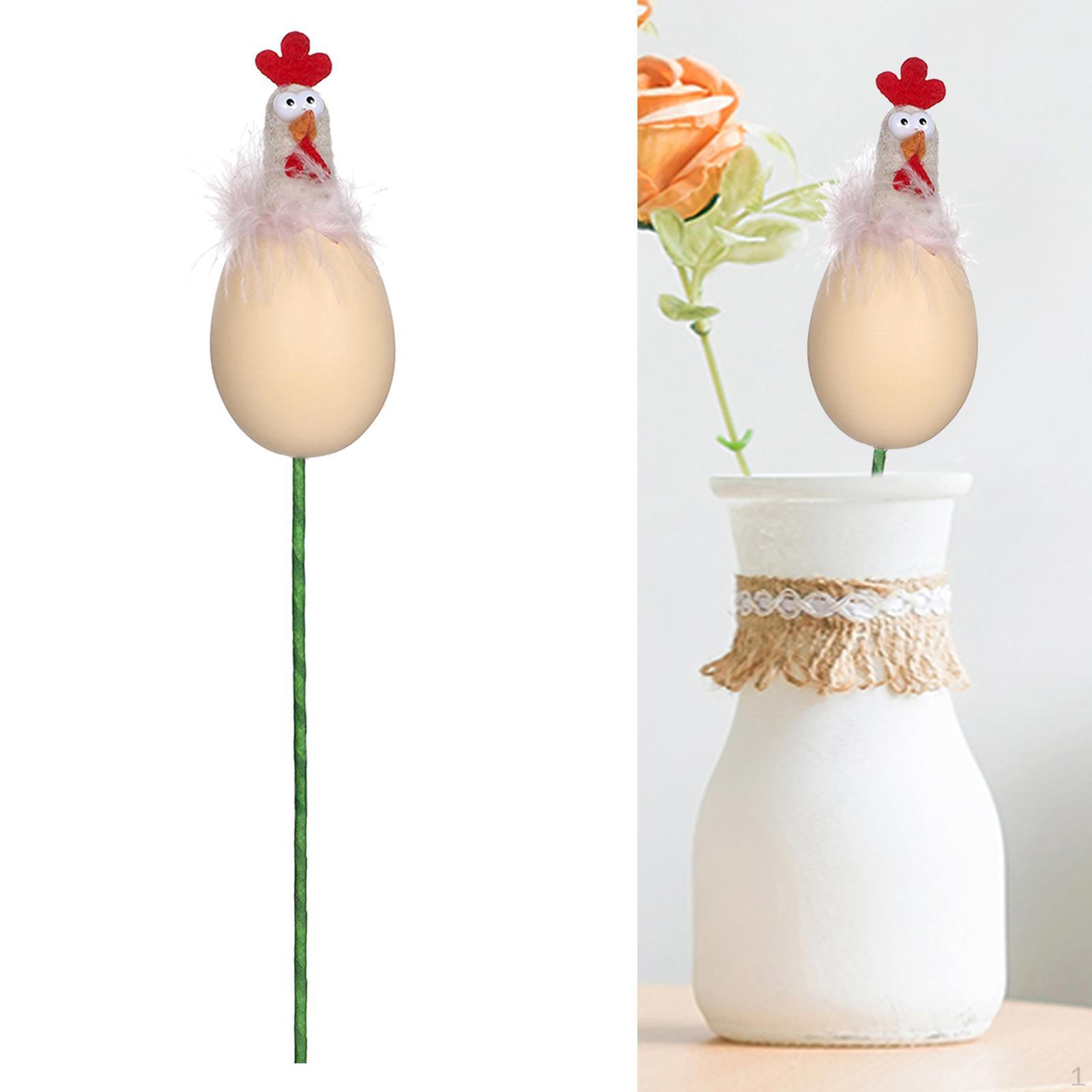 Chick Easter Egg Pick Декоративні Творчі Елегантні Орнаменти Мила Квіткова Композиція коричневий
Chick Easter Egg Pick Декоративні Творчі Елегантні Орнаменти Мила Квіткова Композиція коричневий