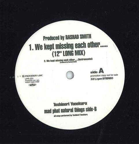 12inch Record VARIOUS - We Kept Missing Each Other... / Mad LPR231 PIONEER LDC Unknown Rap & Hip-Hop/R&B Used
12inch Record VARIOUS - We Kept Missing Each Other... / Mad LPR231 PIONEER LDC Unknown Rap & Hip-Hop/R&B Used