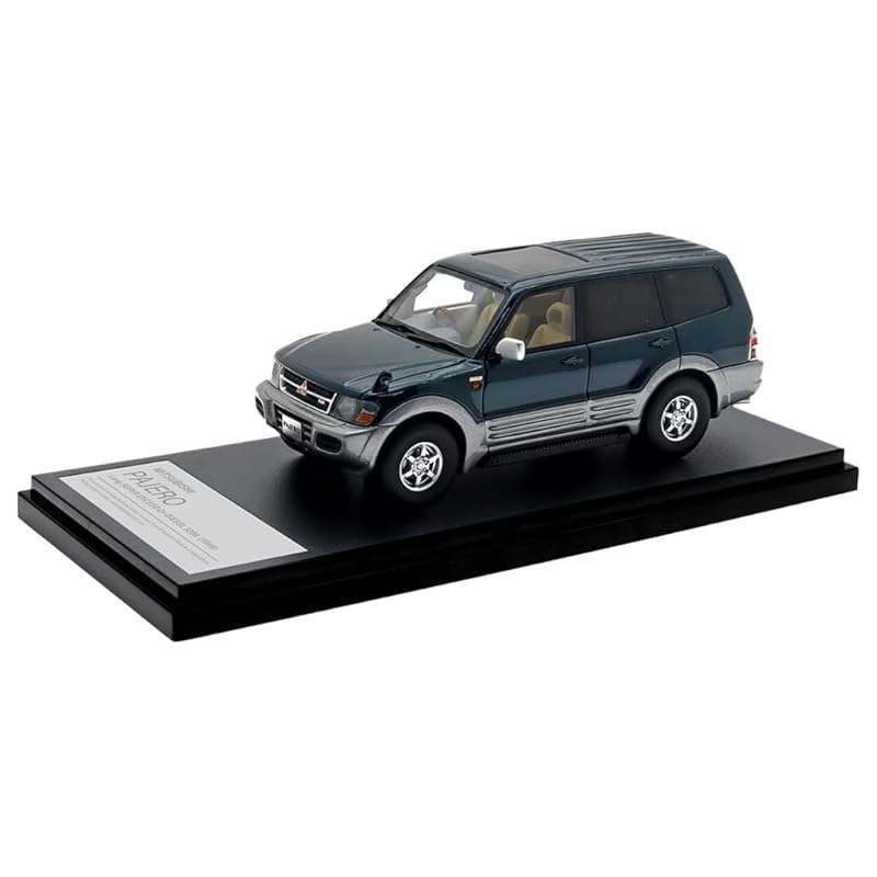 inter allied Hi Story 1/43 Mitsubishi PAJERO Long SUPER EXCEED DI-DIESEL 3200 (1999) Foresta Green/Queen s Silver Finished product
inter allied Hi Story 1/43 Mitsubishi PAJERO Long SUPER EXCEED DI-DIESEL 3200 (1999) Foresta Green/Queen s Silver Finished product