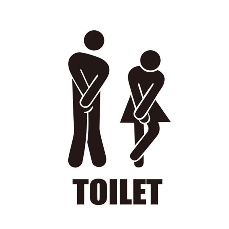 Man and Woman Toilet WC Sticker Home Decal for Bathroom Decoration Easy to Apply Removable PVC Home Decal Door Sign
Man and Woman Toilet WC Sticker Home Decal for Bathroom Decoration Easy to Apply Removable PVC Home Decal Door Sign
