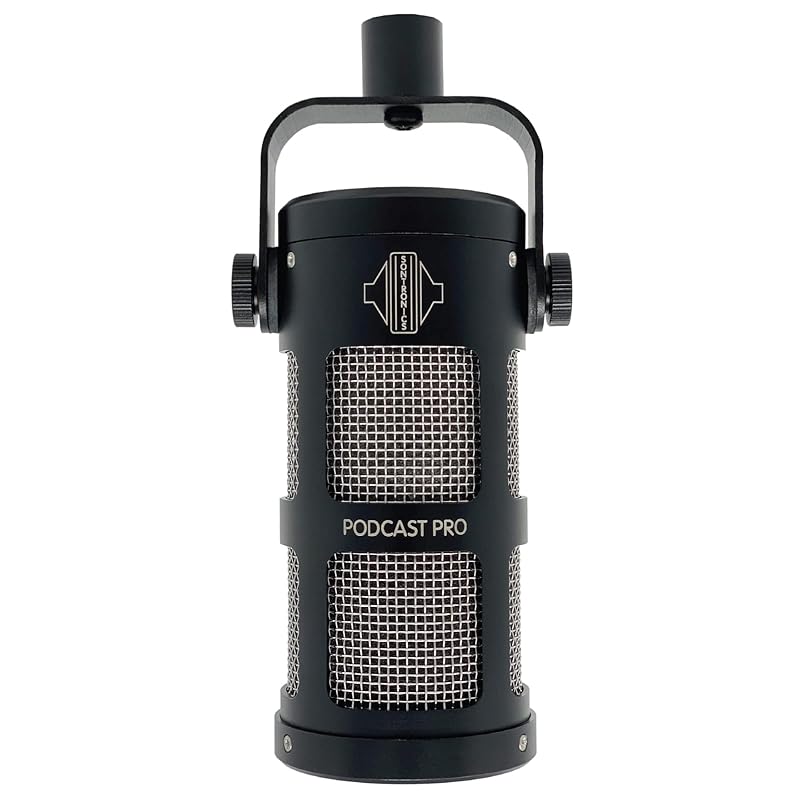 SONTRONICS For podcasts Super unidirectional dynamic microphone PODCAST PRO BLACK black
SONTRONICS For podcasts Super unidirectional dynamic microphone PODCAST PRO BLACK black