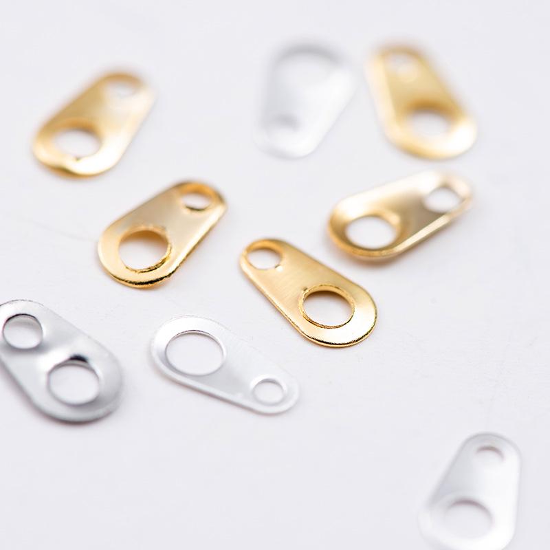 DIY Materials: 6x4mm Two-Hole Hanging Connector Spring Buckle for Necklaces White K, 200 pieces
DIY Materials: 6x4mm Two-Hole Hanging Connector Spring Buckle for Necklaces White K, 200 pieces