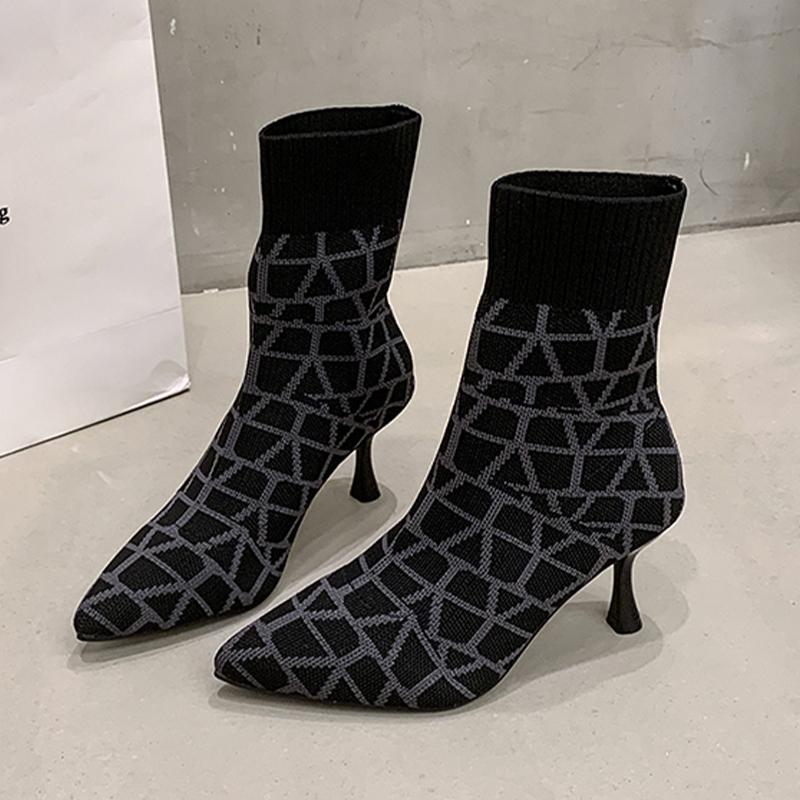 Fashion High Heels Women Ankle Sock Boots Sexy Pointed Toe Shoes Autumn 2025 Designer Brand Warm Chelsea Boots Dress Party Pumps Woman 35 чёрный
Fashion High Heels Women Ankle Sock Boots Sexy Pointed Toe Shoes Autumn 2025 Designer Brand Warm Chelsea Boots Dress Party Pumps Woman 35 чёрный