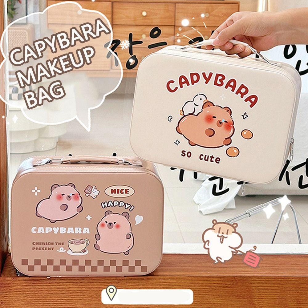 Милая косметичка Capybara, креативная дорожная косметичка, многофункциональная дорожная косметичка Capybara бежевый
Милая косметичка Capybara, креативная дорожная косметичка, многофункциональная дорожная косметичка Capybara бежевый