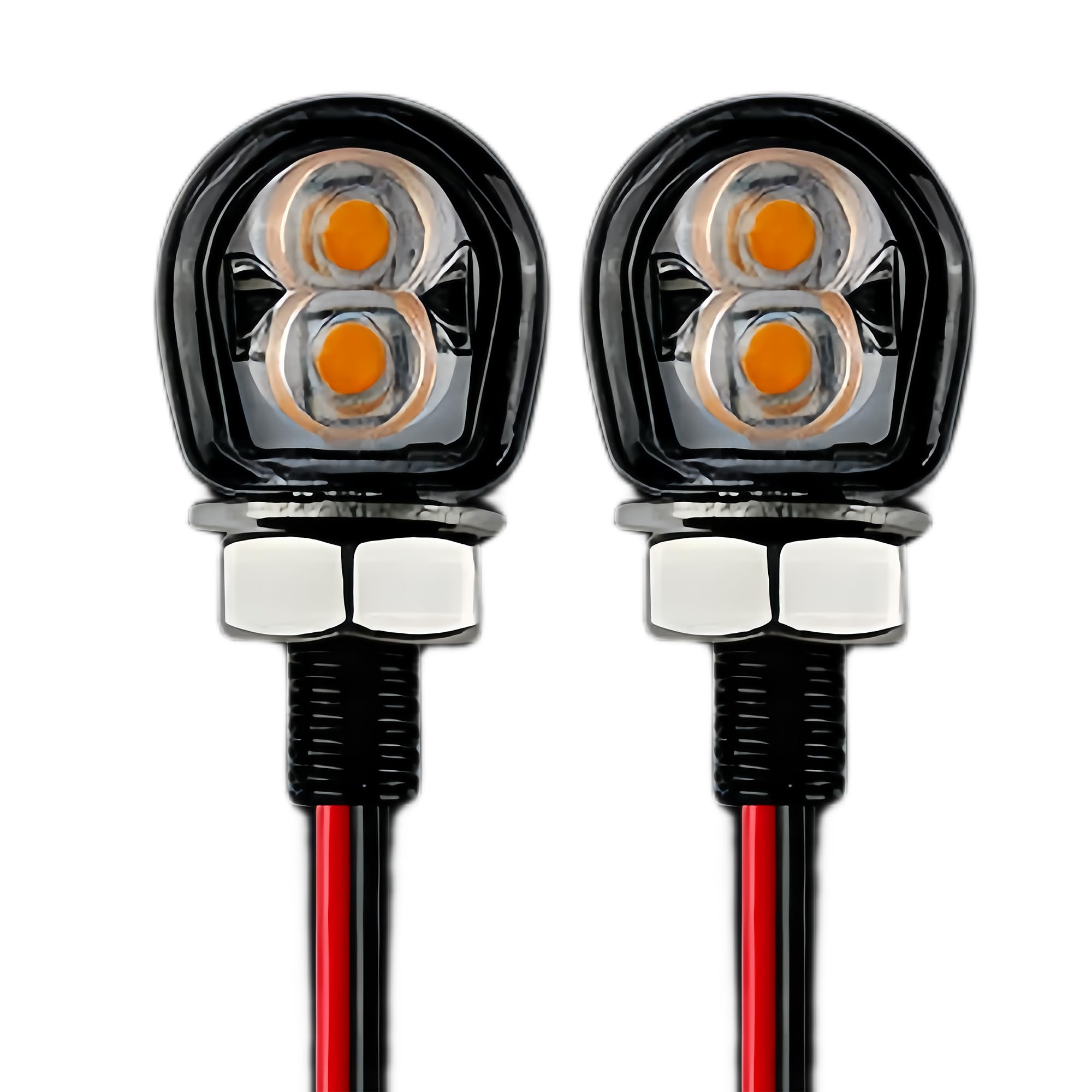 Покажчик поворотів для мотоцикла LED, малий, підвищеної видимості, супер яскравий, димчастий, універсальний, M8, E-mark, 12V, PC lens (2 фішки - ясно)
Покажчик поворотів для мотоцикла LED, малий, підвищеної видимості, супер яскравий, димчастий, універсальний, M8, E-mark, 12V, PC lens (2 фішки - ясно)
