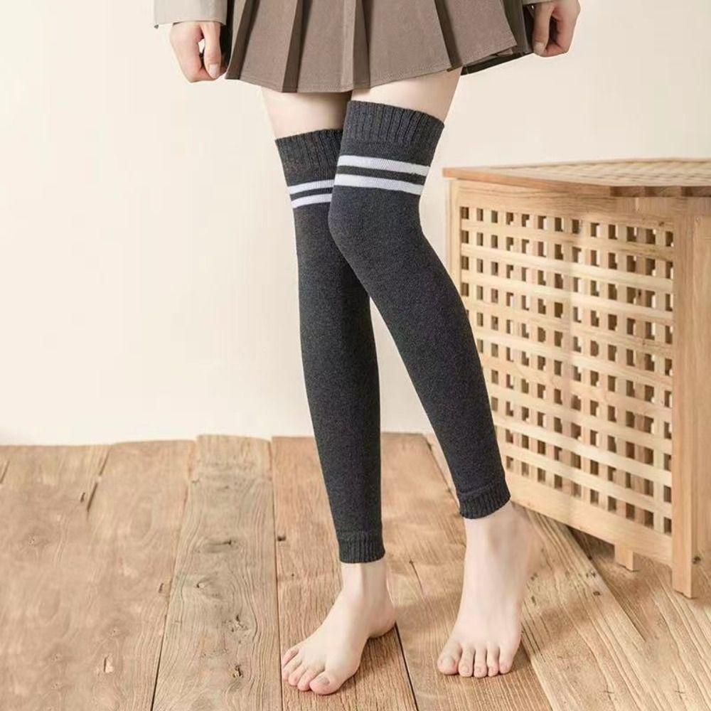 Cotton Solid Color Winter Autumn Over Knee Socks Knitting Leg Warmers Women Stockings Long Socks серый
Cotton Solid Color Winter Autumn Over Knee Socks Knitting Leg Warmers Women Stockings Long Socks серый