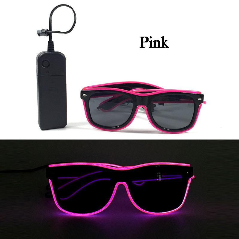 Led Sunglasses Masquerade Concert Club Rave Accessories Glowing Sunshade Glasses Cyberpunk Men Glasses Women LED Pink Glasses
Led Sunglasses Masquerade Concert Club Rave Accessories Glowing Sunshade Glasses Cyberpunk Men Glasses Women LED Pink Glasses