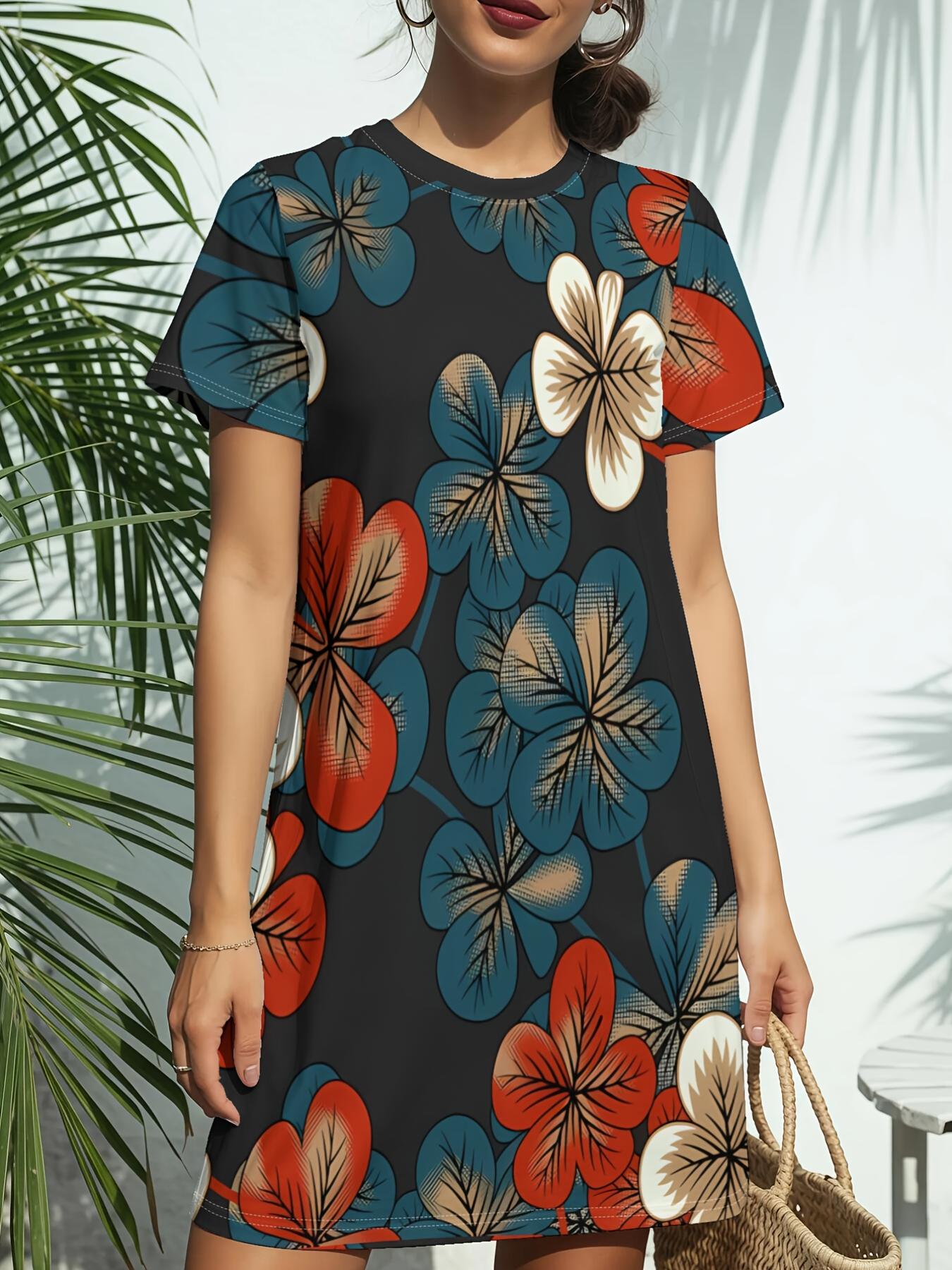 Women s New Crew Neck Short Sleeve T-Shirt Dress. American Trend Digital Print. Casual ; Versatile for Spring and Summer. Elegant ; Chic Women s s 3XL
Women s New Crew Neck Short Sleeve T-Shirt Dress. American Trend Digital Print. Casual ; Versatile for Spring and Summer. Elegant ; Chic Women s s 3XL