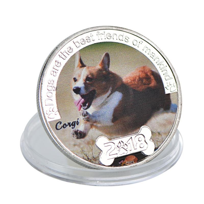 Silver coins commemorating the Year of the Dog, collectibles for playing with peripherals, gifts, company anniversary celebration
Silver coins commemorating the Year of the Dog, collectibles for playing with peripherals, gifts, company anniversary celebration