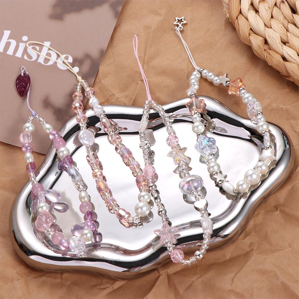 Прозорий шнурок для телефону Star Phone Sweet Girl Beads Phone Chain Ремінець для мобільного телефону Декор для телефону 01
Прозорий шнурок для телефону Star Phone Sweet Girl Beads Phone Chain Ремінець для мобільного телефону Декор для телефону 01